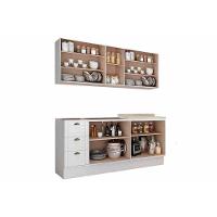 Cozinha Completa Bella 4 Peças (2aéreos+2balcões) C4p213 Branco - Carraro - 3