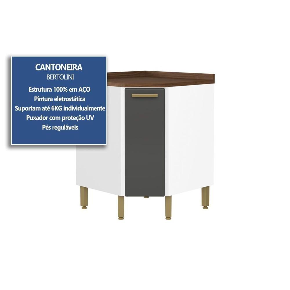 Gabinete De Cozinha Modulado Bella Canto C- 1 Porta Verde - Bertolini - 2