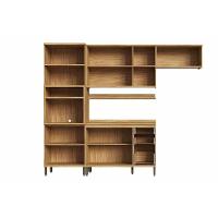 Cozinha Modulada Ronipa Sauvignon Sauvignon 5 Peças (2aéreos+2balcões+1paneleiro) C5p154 Amendoa-off White - Ronipa