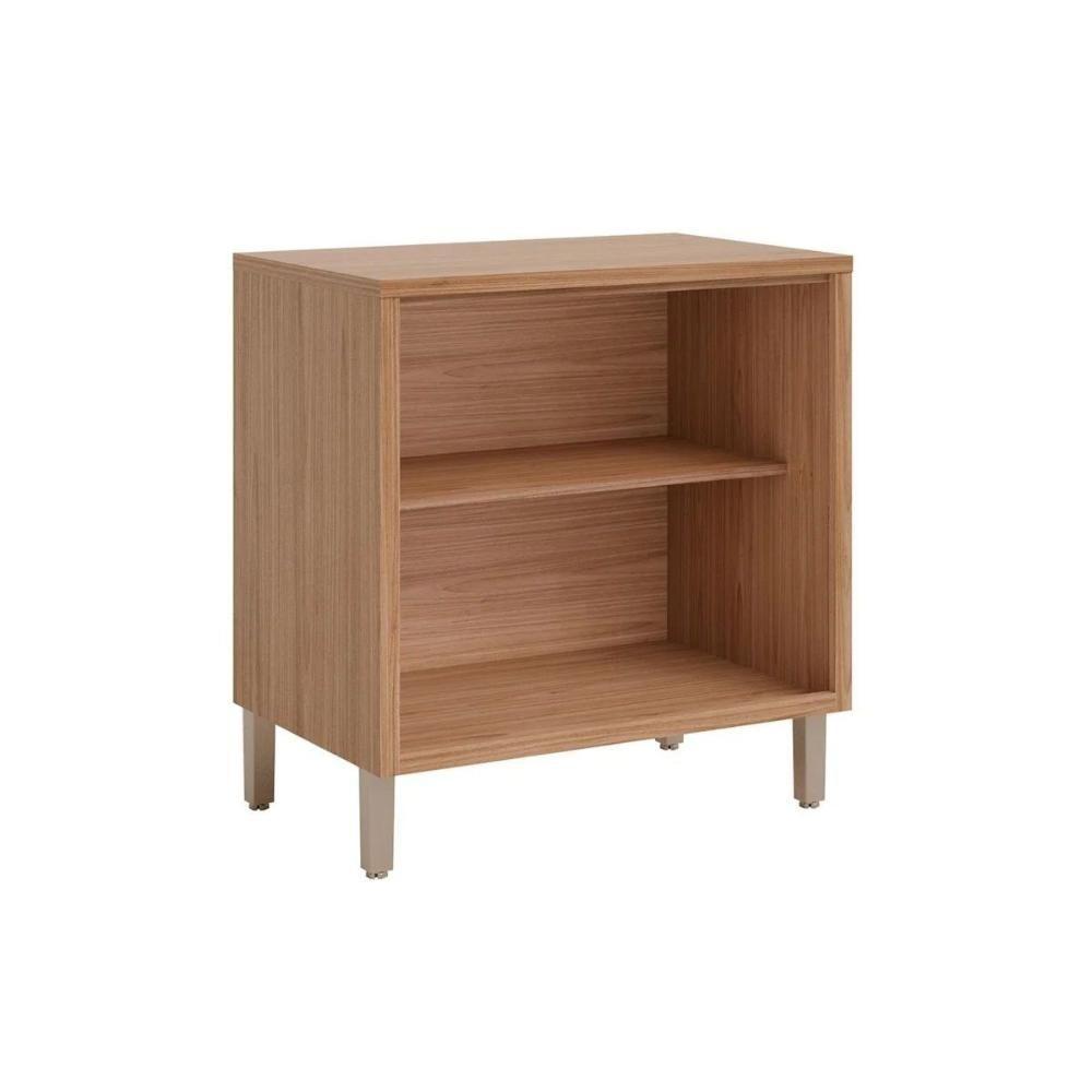 Gabinete De Cozinha Modulado Balcão C- Tampo Eloise C- 2 Portas 80cm Cinamomo-platina - Mgm - 4