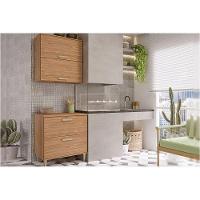 Cozinha Modulada Mgm Bella 2 Peças (1aéreo+1balcão) 80cm Freijo-mgm - 1
