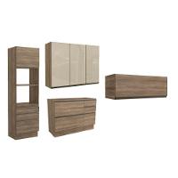 Cozinha Modulada Kappesberg Maxxi 5 Peças (2aéreos+1balcão+1torrequente+1complemento) C5p32 Canela-kappesberg - 4