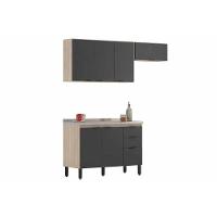 Cozinha Completa Firenze 3 Peças (1balcão+2aéreos) C3p51 Amendola-nude Prime Tx - Demóbile - 5