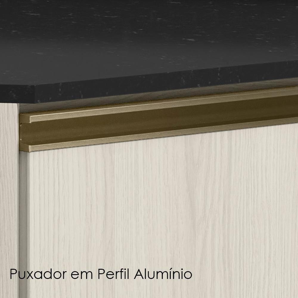 Cozinha Modulada 9 Peças Mdf Kali Bianco Toq Bianco Toq Nicioli Bianco Toq Bianco Toq - 8