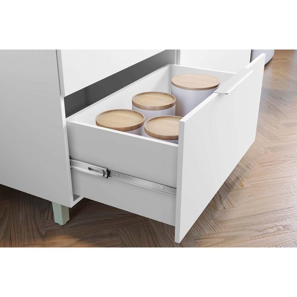 Cozinha Modulada Completa Marquesa 6 Peças (3aéreos+2balcões+1paneleiro) C6p86 Nature-verde - Nesher - 6