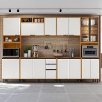 Cozinha Modulada 6 Pecas 320 Cm Raven Freijo Off White Pln Freijo Off White - 7