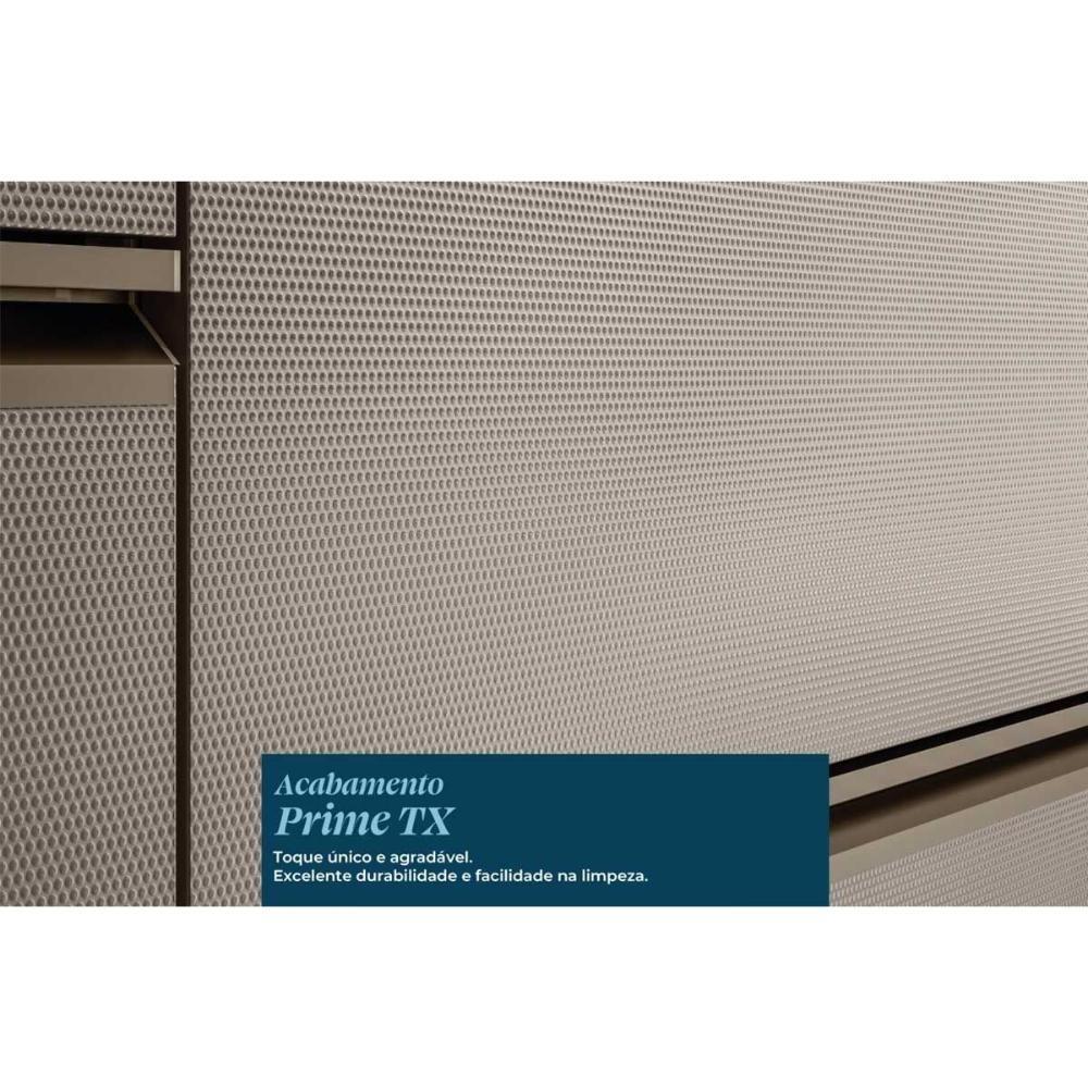 Cozinha Completa Proença 4 Peças (2aéreos+1balcão+1torrequente) C4p200 Nogueira-carbono Prime Tx - Demóbile - 10