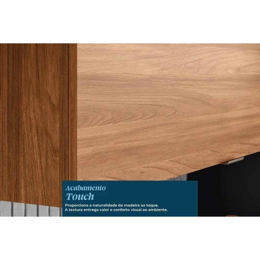 Cozinha Completa Proença 5 Peças (2aéreos+2balcões+1torrequente) C5p126 Nogueira-carbono Prime Tx - Demóbile - 10