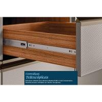 Cozinha Completa Proença 5 Peças (2aéreos+2balcões+1torrequente) C5p126 Nogueira-carbono Prime Tx - Demóbile - 8