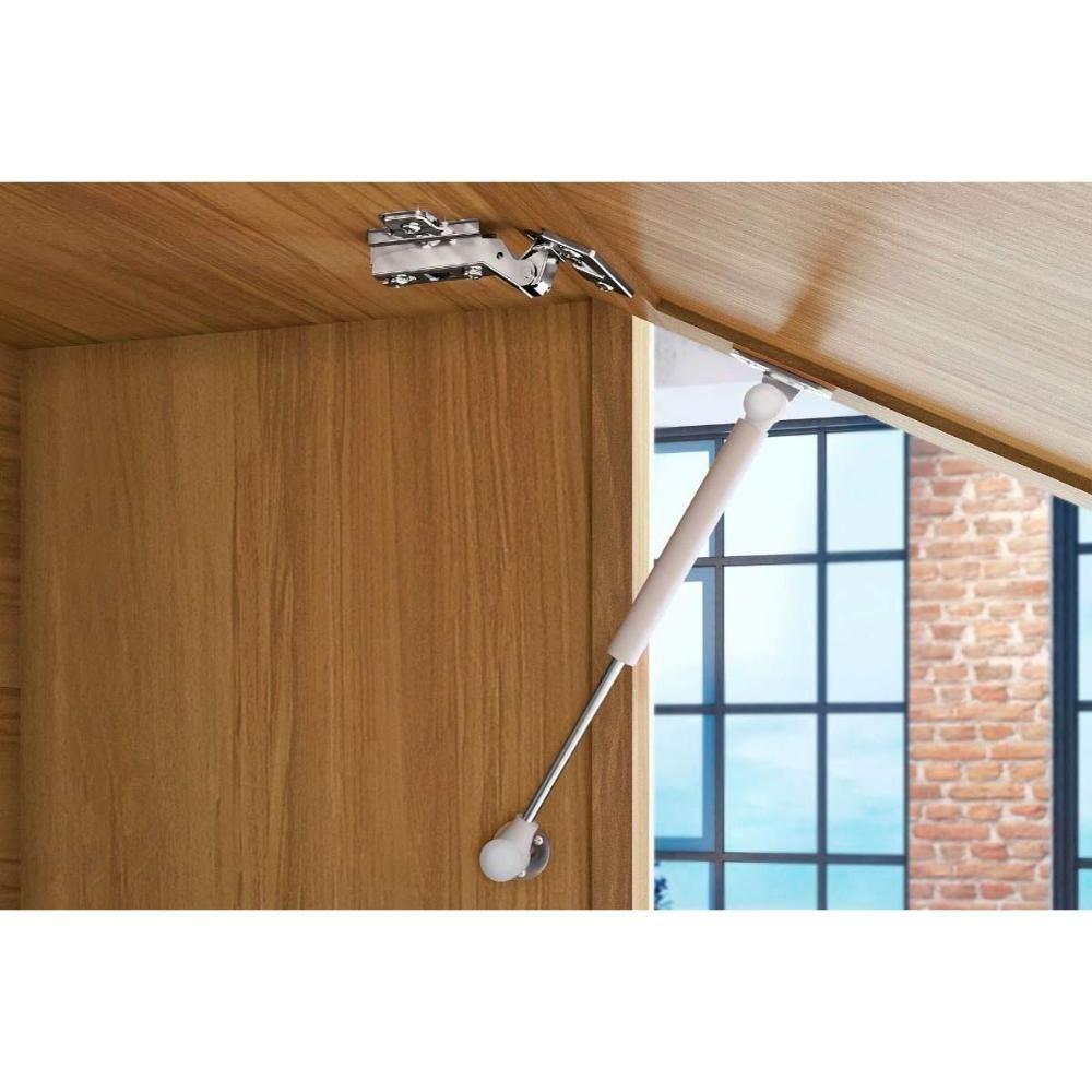 Cozinha Completa Imperatriz 6 Peças (3aéreos+2balcões+1paneleiro) C6p85 Freijo-off White - Nesher - 10