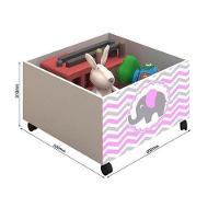 Cama Naty Branco/Mel Com 2 Nichos Adesivadas Rosa E Escadinha - 7