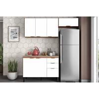 Cozinha Completa Firenze 3 Peças (1balcão+2aéreos) C3p51 Amendola-branco - Demóbile - 1