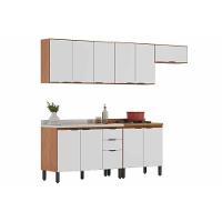 Cozinha Completa Firenze 5 Peças (3aéreos+2balcões) C5p156 Amendola-nude Prime Tx - Demóbile - 6