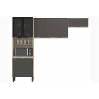 Cozinha Completa Firenze 3 Peças (2aéreos+1paneleiro) C3p52 Amendola-nude Prime Tx - Demóbile - 9