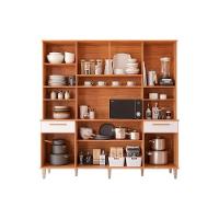 Cozinha Compacta Livia 8 Portas 2 Gavetas E 6 Nichos Cinamomo-off White - Mgm - 3