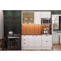 Cozinha Completa Bella 4 Peças (2aéreos+2balcões) C4p223 Branco - Carraro - 1