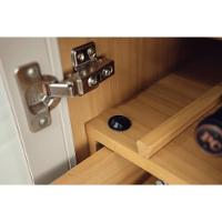 Cozinha Completa Allure 11 Peças (5aéreos+4balcões+1cristaleira+1paneleiro) Cp01 Jequitiba-gris Fosco - Linea Brasil - 9