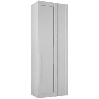 Guarda Roupa Modulado Individual Canto Orion Branco 1 Porta Leifer Móveis