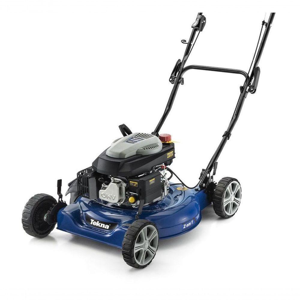 Cortador De Grama Gasolina 4t 5hp 51cm Saida Lateral Tekna - 2