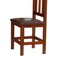 Kit 2 Cadeiras De Jantar Em Madeira Maciça Com Assento - 3