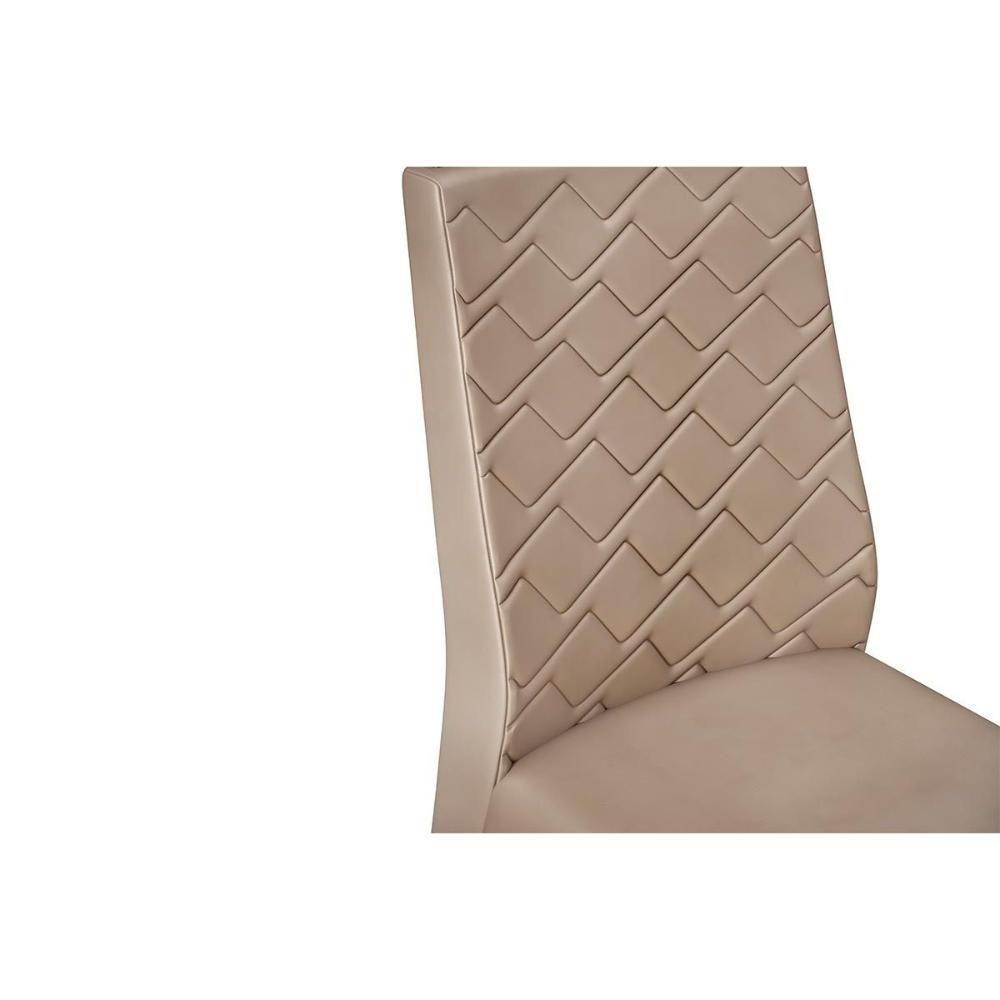 Kit 2 Cadeiras De Cozinha Lidia 2 Un Freijó-suede Lunar Grafite - Dj Móveis - 5