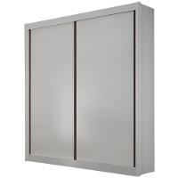 Guarda Roupa São Paulo Branco 2 Portas 3 Gavetas Leifer Móveis - 1