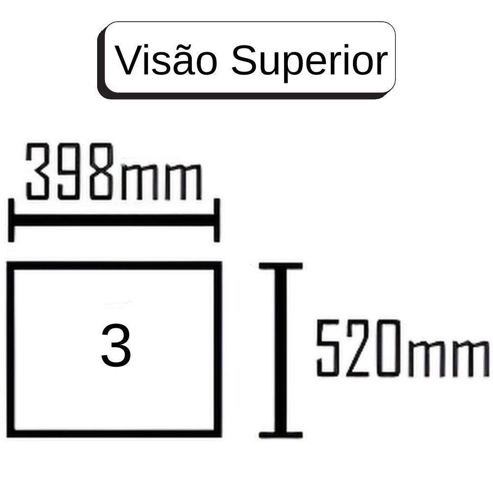 Guarda Roupa Modulado Individual Orion Cinamomo Off White 1 Porta Leifer Móveis - 4