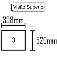 Guarda Roupa Modulado Individual Orion Cinamomo Off White 1 Porta Leifer Móveis