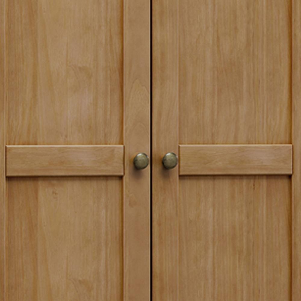 Guarda Roupa Solteiro 2 Portas 1 Gaveta Madeira Maciça Mazzaro F06 Freijó - Lyam Decor - 8