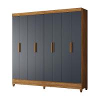 Guarda-roupa Marajó Paris 8 Portas 2 Gavetas Moval Freijo/cinza - 2