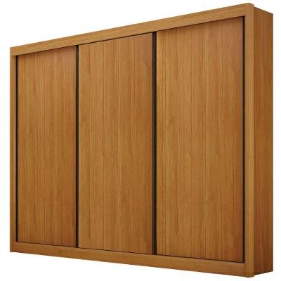Guarda Roupa São Paulo Cinamomo 3 Portas 6 Gavetas Leifer Móveis