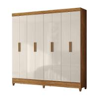 Guarda-roupa Marajó Paris 8 Portas 2 Gavetas Moval Freijo/off White - 2