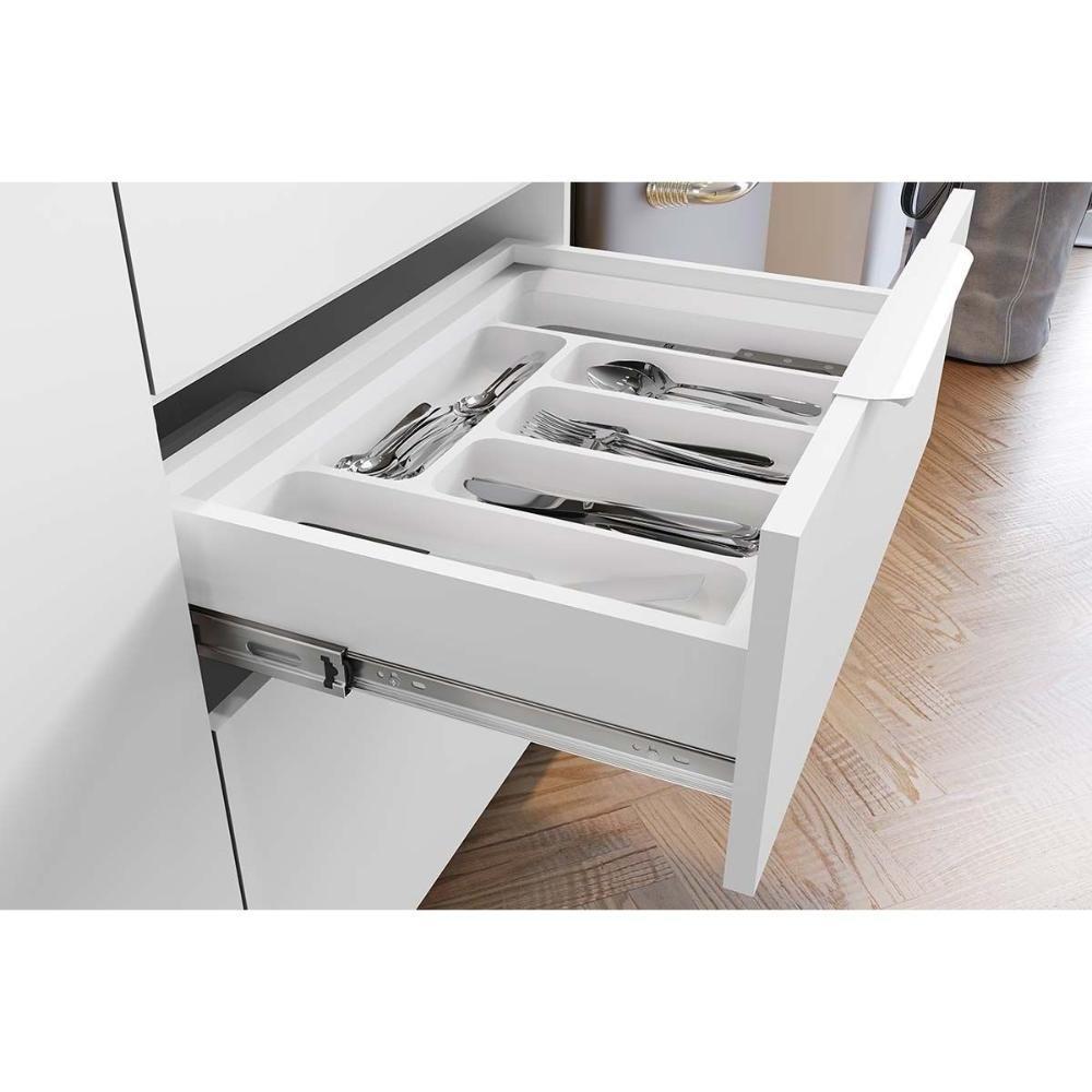 Kit Cozinha Modulada 7 Peças Marquesa (3aéreos+3balcões+1paneleiro) C6p87 Nature-verde - Nesher - 7