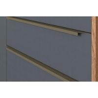 Kit Cozinha Modulada 14 Peças Versalis 1 (6aéreos+4balcões+1torrequente+3complementos) C14p166 Freijo-grafite-herval - 9