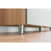 Módulo Cozinha Nesher Marquesa Paneleiro C- 2 Portas E 2 Gavetas 70cm Branco - Nesher - 5