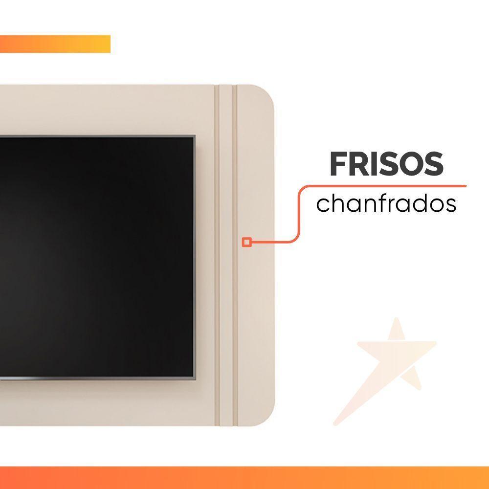 Painel Com Led Para Tv's De Até 75 Polegadas Lívia Off White Off White - 6