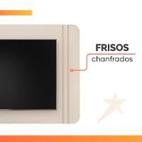 Painel Com Led Para Tv's De Até 75 Polegadas Lívia Off White Off White - 6