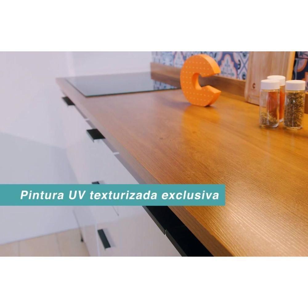 Kit Cozinha Modulada 3 Peças Alpha (2aéreos+1balcão) C3p31 Freijo-off White - Carraro - 7
