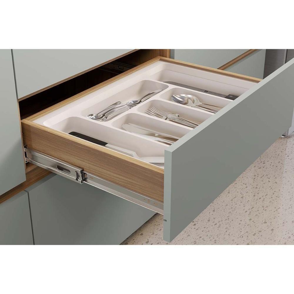 Kit De Cozinha Completa 5 Peças Rainha (3aéreos+2balcões) C5p113 Nature-branco - Nesher - 9