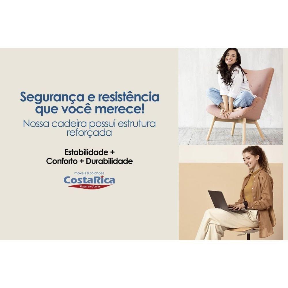 Kit 2 Cadeiras De Cozinha Portugal 2c007cr Aço 2 Un Cromado-boucle Bege Fendi - Kappesberg - 3