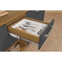 Kit Cozinha Modulada 3 Peças Princesa (1aéreo+1balcão+1paneleiro) C3p20 Freijo-off White - Nesher - 6