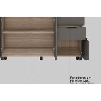 Kit Cozinha Modulada 6 Peças Firenze (2aéreos+2balcões+1paneleiro+1complemento) C6p126 Amendola-nude Prime Tx - Demóbile