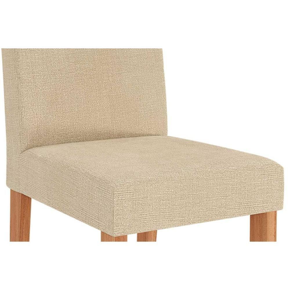 Kit 8 Cadeiras Sala Jantar Maia 8 Un Cinamomo-suede Mascavo Chocolate - Cimol - 6