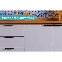 Kit Cozinha Modulada 2 Peças Alpha (1aéreo+1balcão) C2p53 Branco-carraro - 5