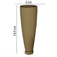 Kit 5 Pes Conico Regulaveis Para Cozinha Americana O945 Bronze Henn Bronze - 3