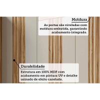 Kit Cozinha Modulada 2 Peças Sauvignon (1aéreo+1balcão) C2p62 Amendoa-off White-ronipa - 5