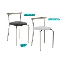 Kit 4 Banquetas Sala Jantar 105 4 Uni Preto-courano Preto - Carraro - 8