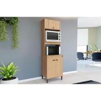 Paneleiro De Cozinha Modulado Torino C- 3 Portas 63cm Mel - Movelbento - 1