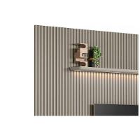 Painel De Cozinha Até 75 Pol Modular 1.8 Ripado 180x250cm Gris Fosco - Linea Brasil - 5