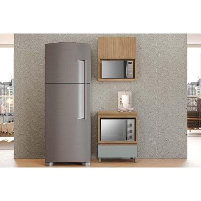 Kit de Cozinha Completa 2 Peças Rainha 1 Porta 2 Gavetas MDF 70 cm Verde